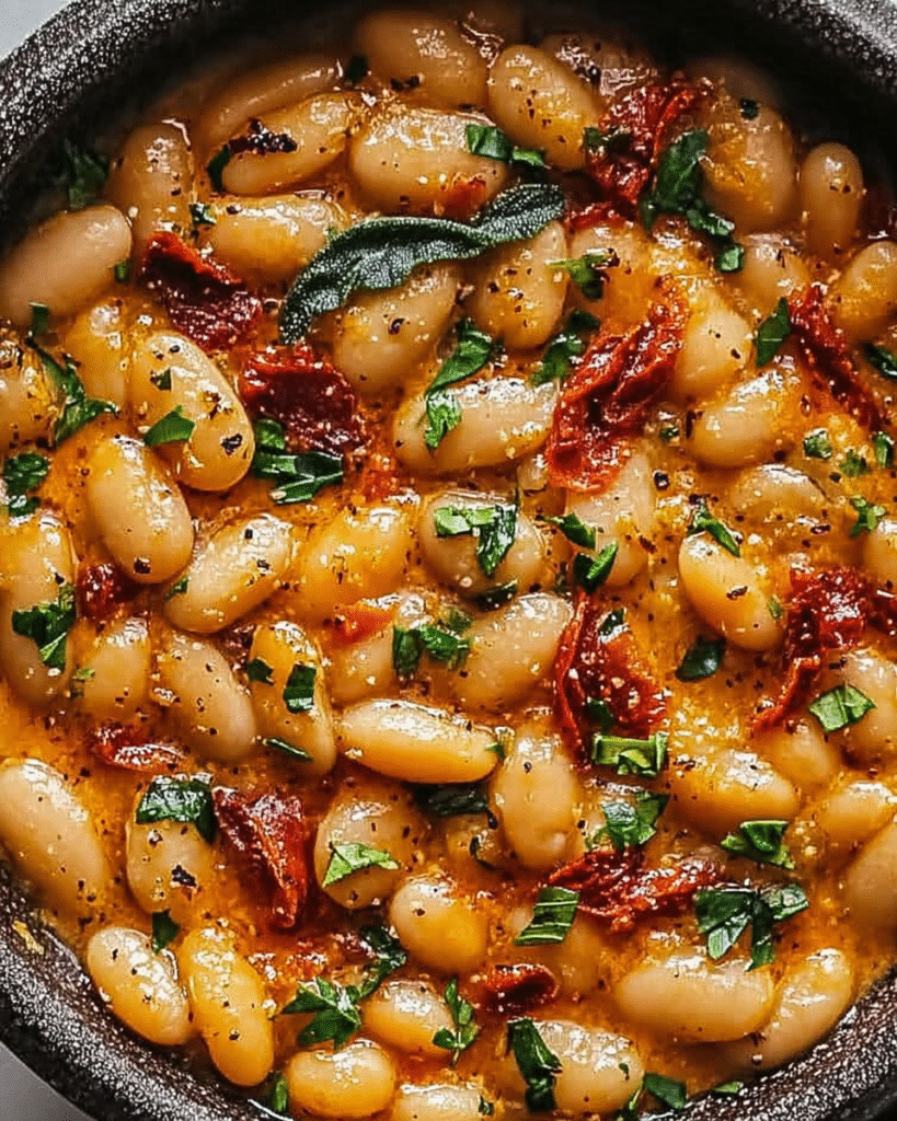 Tuscan Marry Me Butter Beans