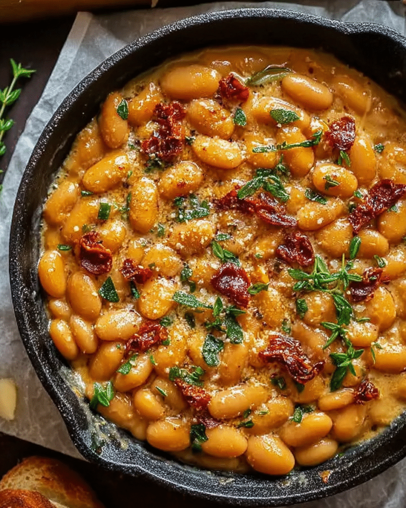 Tuscan Marry Me Butter Beans