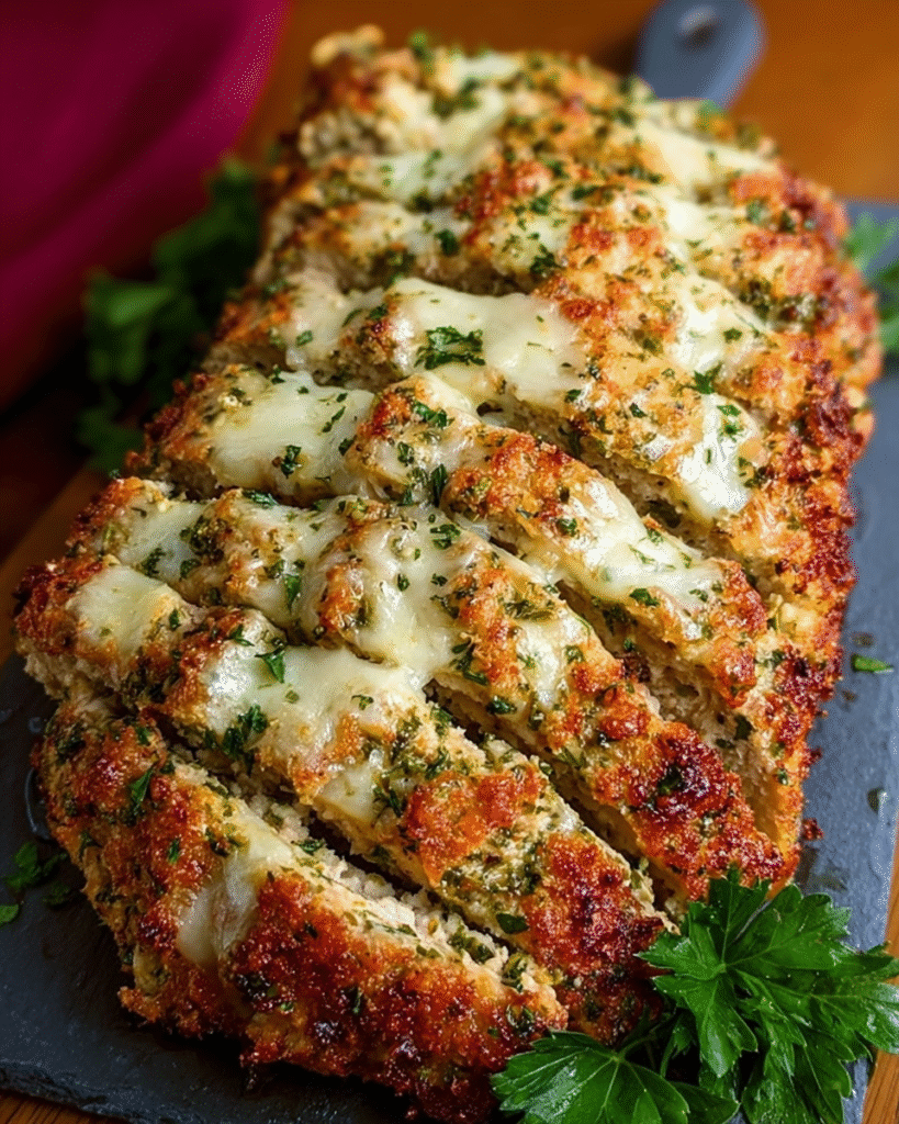 Parmesan Chicken Meatloaf