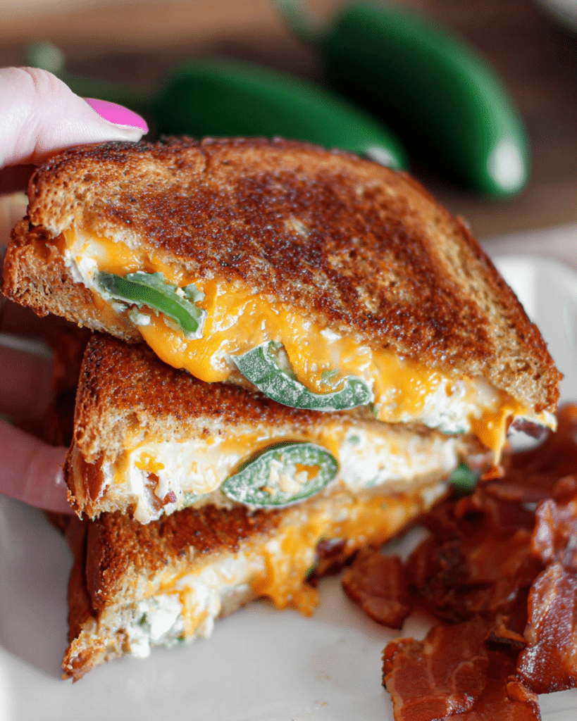 Jalapeño Popper Grilled Cheese: A Spicy Delight Recipe! 14 Jalapeño Popper Grilled Cheese
