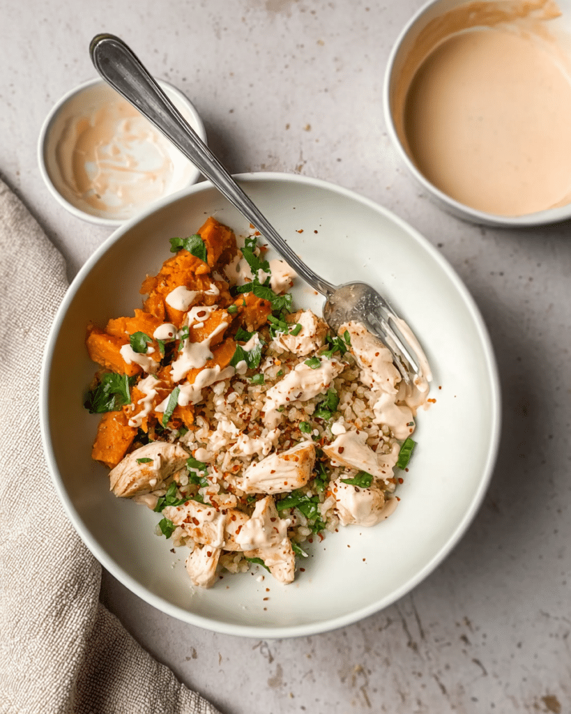 Chicken and Sweet Potato Bowls: Discover a Healthy Recipe! 17 Chicken and Sweet Potato Bowls
