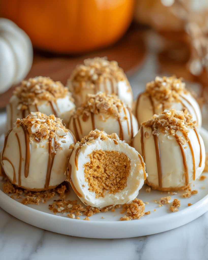 No-Bake Pumpkin Cheesecake Balls: Delicious and Easy Treats! 9 No-Bake Pumpkin Cheesecake Balls