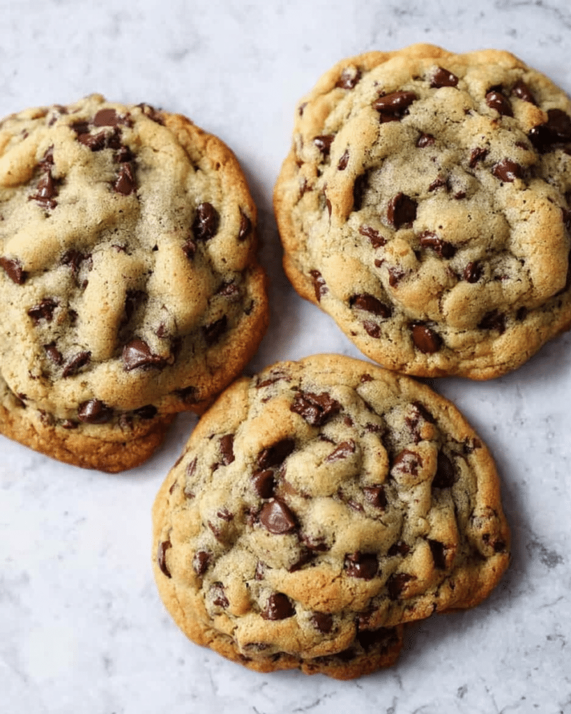 Soft Choc Chip Cookies with gooey centers, great for Fun Cookie Recipes and dessert lovers.