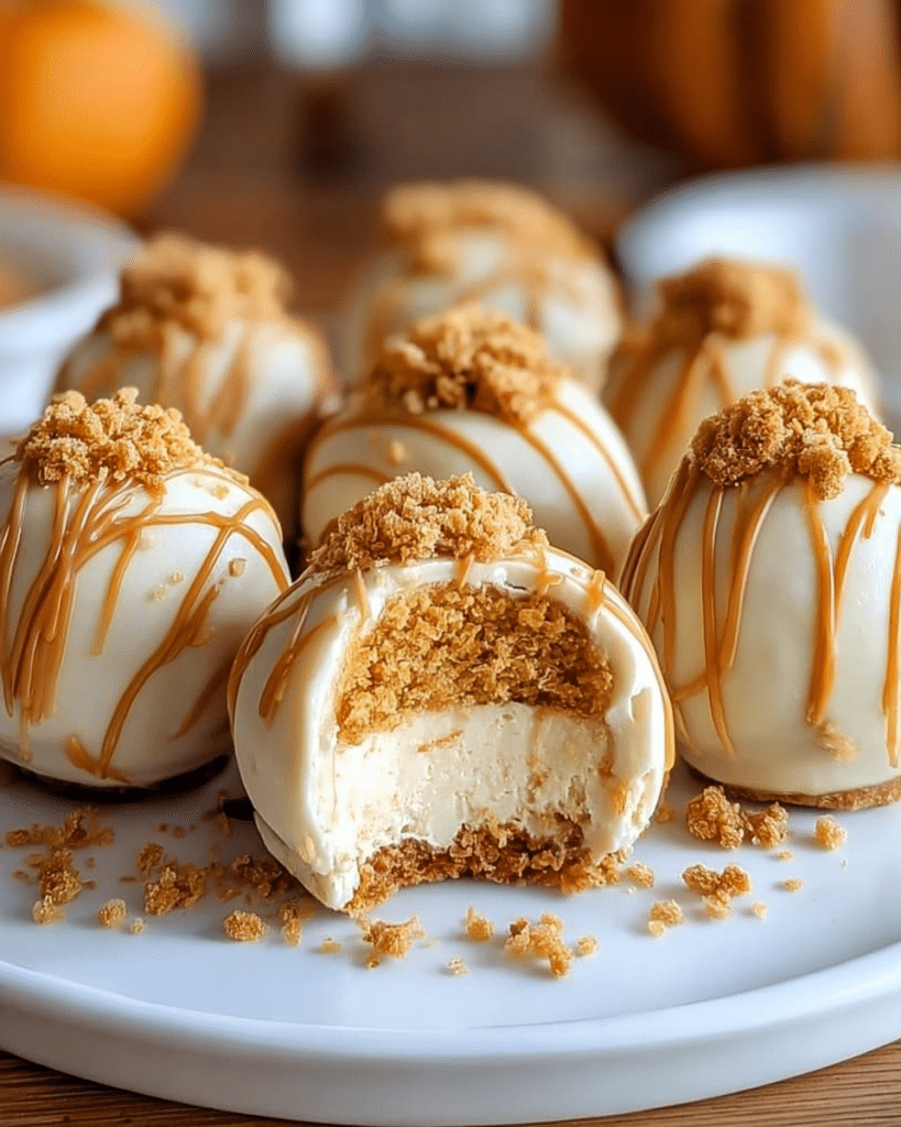 No-Bake Pumpkin Cheesecake Balls: Delicious and Easy Treats! 11 No-Bake Pumpkin Cheesecake Balls