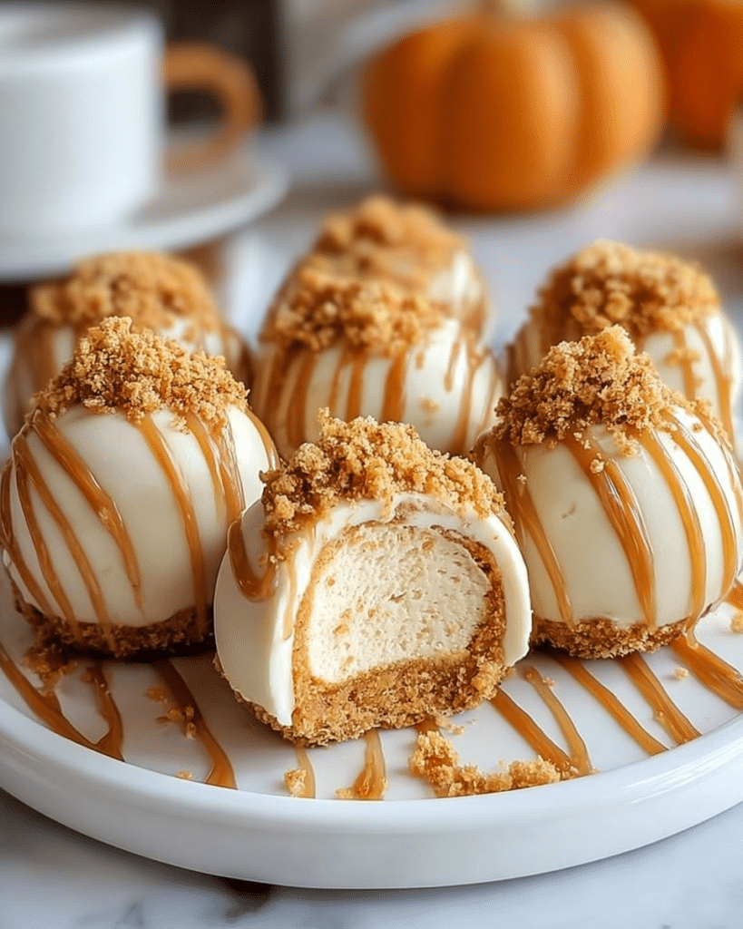 No-Bake Pumpkin Cheesecake Balls: Delicious and Easy Treats! 10 No-Bake Pumpkin Cheesecake Balls