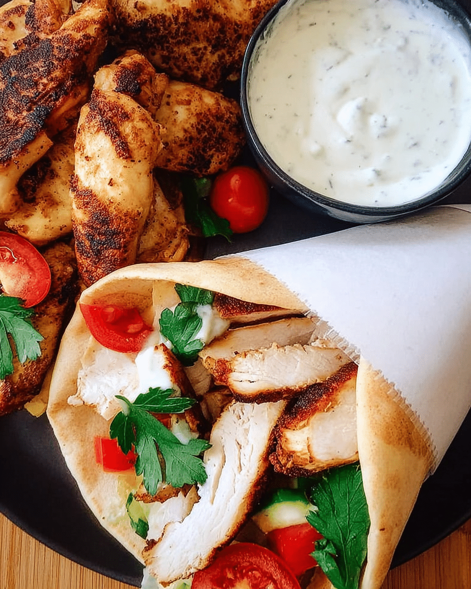 Chicken Shawarma with Garlic Sauce: A Flavorful Delight! 10 Chicken Shawarma with Garlic Sauce