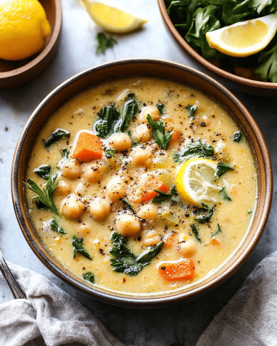 Lemony Greek Chickpea Soup: A Flavorful Healthy Delight 14 Lemony Greek Chickpea Soup