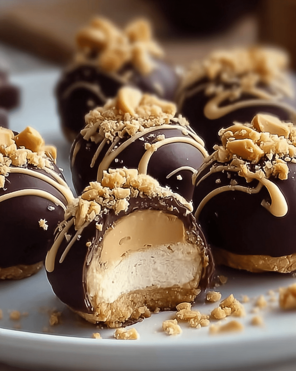 No-Bake Peanut Butter Cheesecake Balls that Delight! 6 No-Bake Peanut Butter Cheesecake Balls