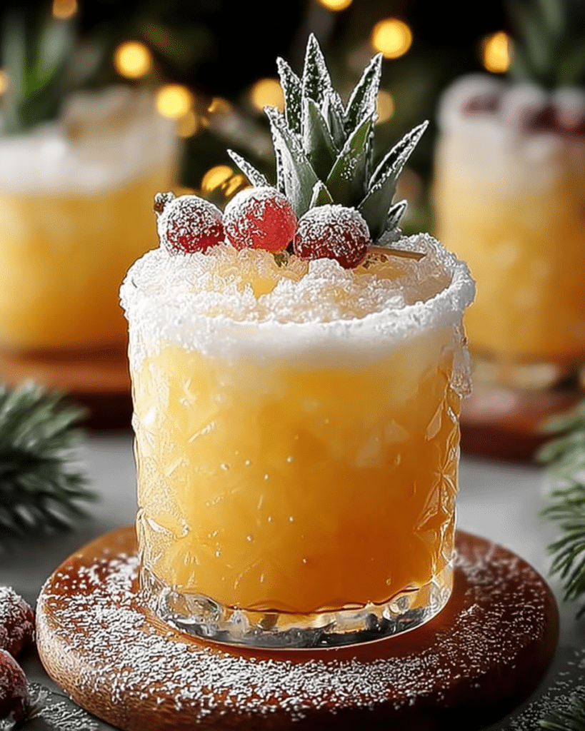 Snowy Pineapple Punch