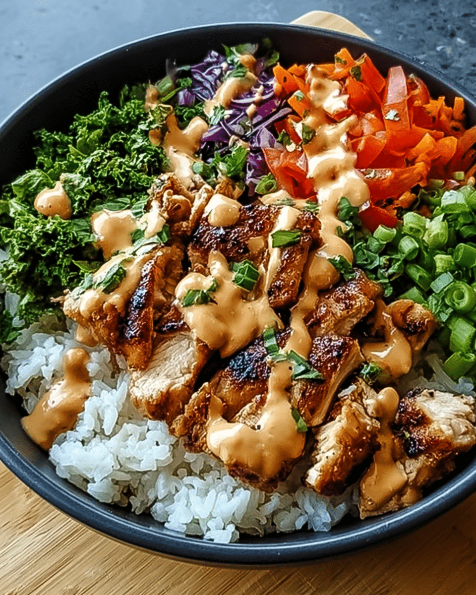 Thai Peanut Chicken Bowl: The Ultimate Quick Recipe! 6 Thai Peanut Chicken Bowl