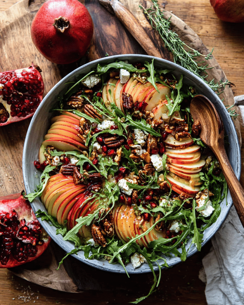 Harvest salad inspired by Half Baked Harvest salad recipes