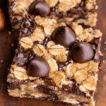 Chocolate Peanut Butter Oatmeal Bars are a must-try! 12 Chocolate Peanut Butter Oatmeal Bars