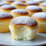Japanese Cotton Cheesecake Cupcakes