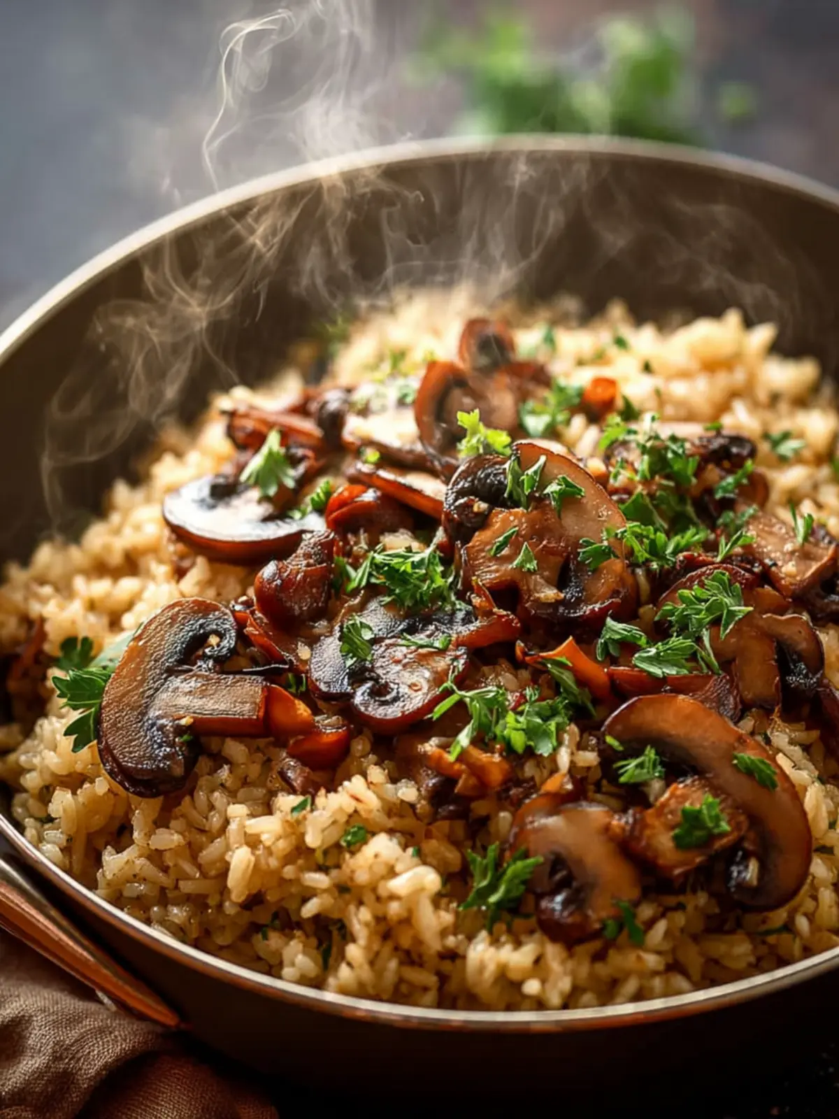 One-Pot Mushroom Rice: Easy Comfort Food for Busy Nights 6