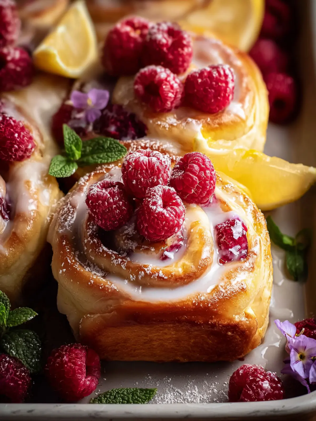 Raspberry Lemon Brioche Rolls: The Best Morning Indulgence 5 Raspberry Lemon Brioche Rolls Recipe First Image