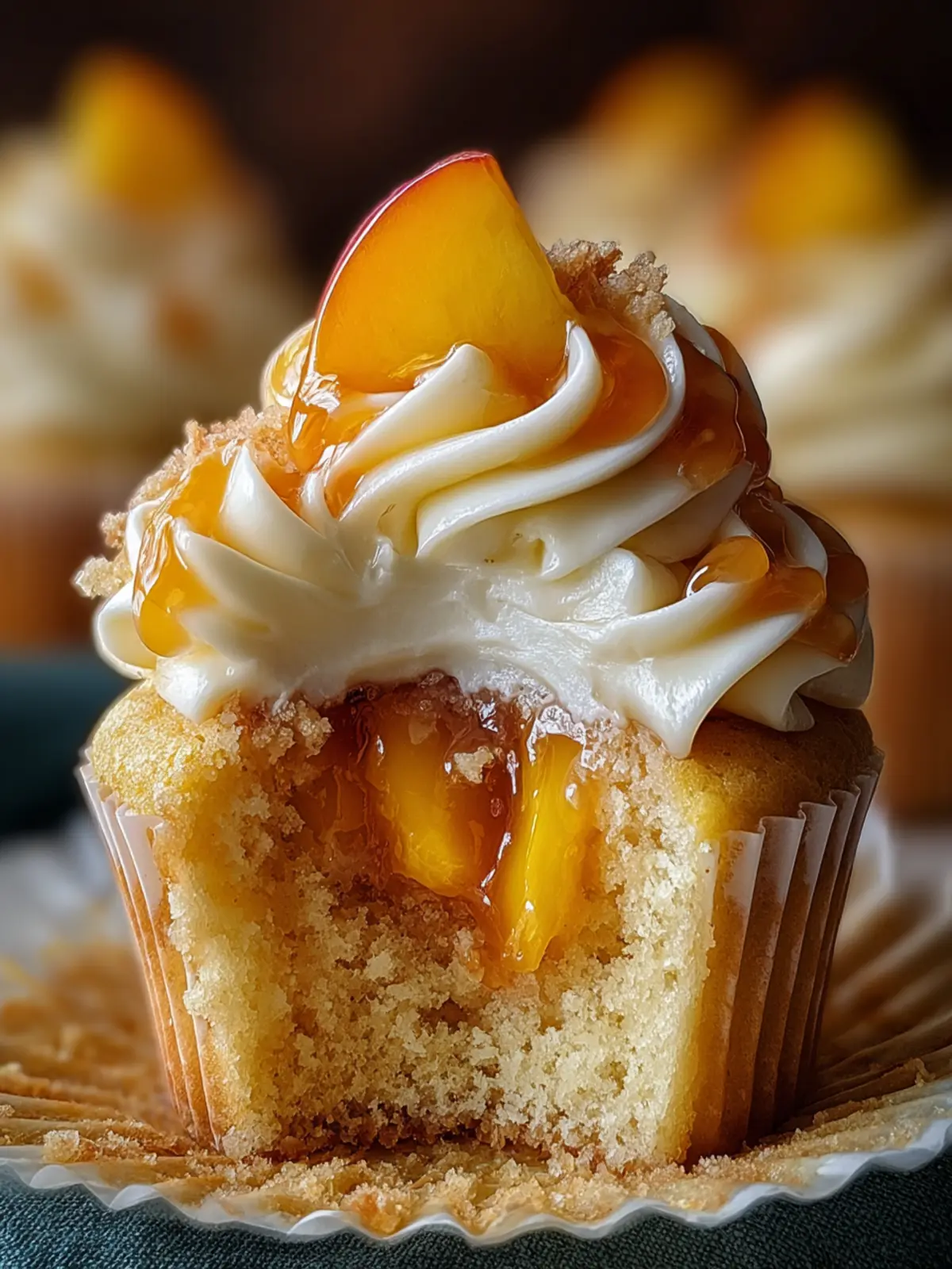 Honey Peach Cream Cheese Cupcakes: Irresistibly Sweet Bliss 6 d3ckhvk8nwghf8nzdu5y