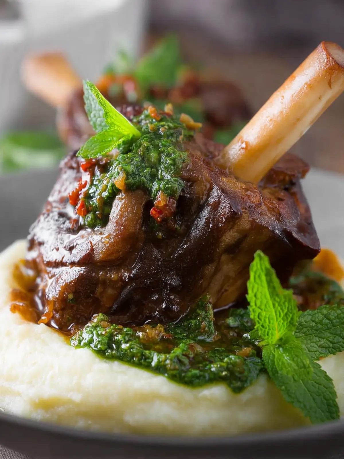 Harissa Mint Lamb Shanks: Juicy Comfort for Cozy Nights 7