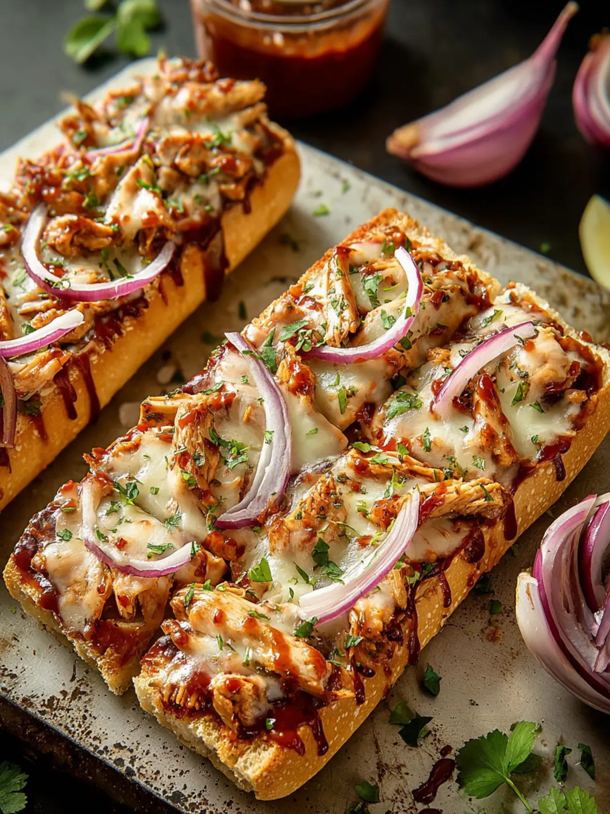 BBQ Chicken French Bread Pizza: Irresistibly Easy & Flavorful 6