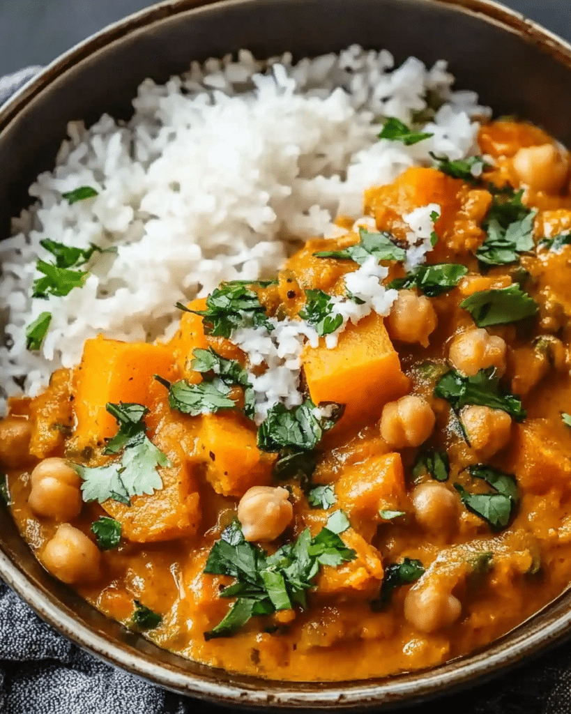Sweet Potato Chickpea Curry: A Flavorful One-Pot Recipe 8 Sweet Potato and Chickpea Curry