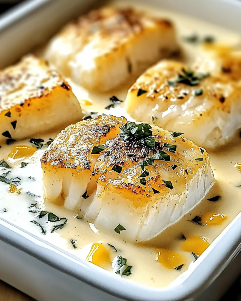 Baked Cod in Coconut Lemon Cream Sauce delights your palate! 11 Baked Cod in Coconut Lemon Cream Sauce for Busy Weeknights 2