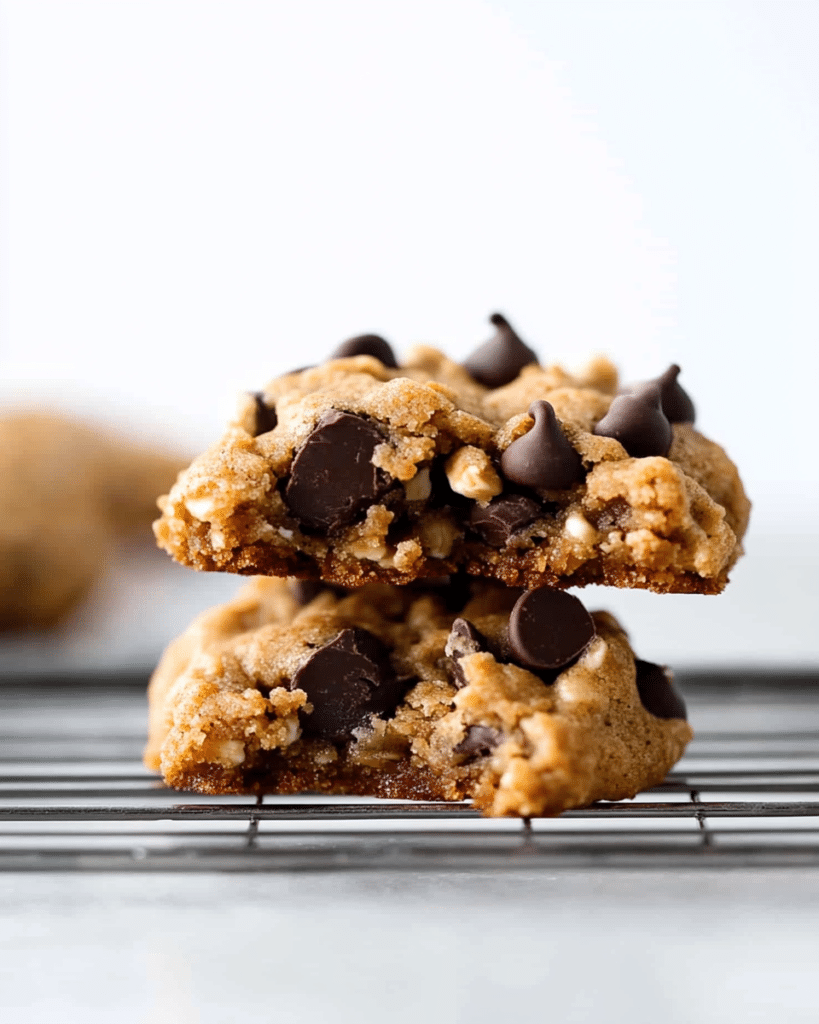 Big Fat Peanut Butter Oatmeal Chocolate Chip Cookies