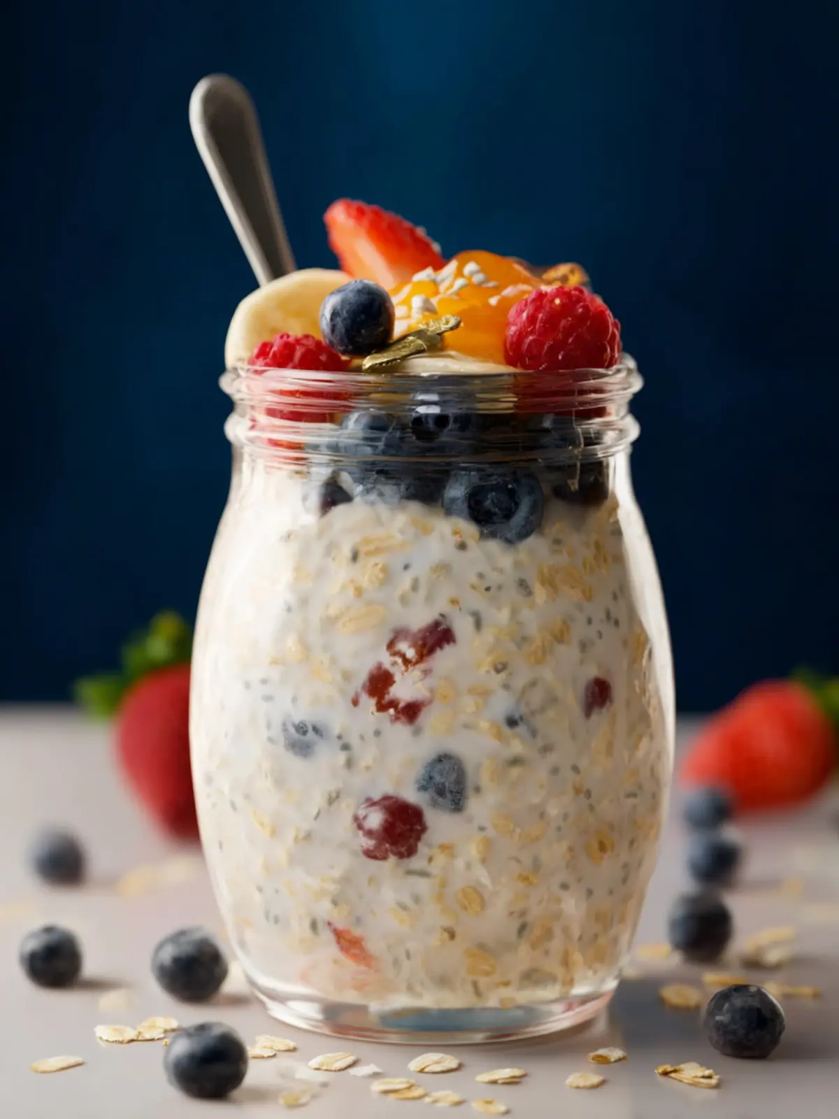 Vanilla Overnight Oats: The Creamy Breakfast You’ll Love 5 Vanilla Overnight Oats First Image