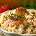 Creamy Baked Chicken and Rice Casserole: Your Indulgent Comfort Food 9 Creamy Baked Chicken and Rice Casserole First Image