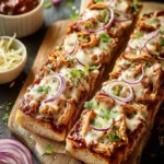 BBQ Chicken French Bread Pizza: Irresistibly Easy & Flavorful 9 BBQ Chicken French Bread Pizza Recipe First Image