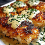 Parmesan crusted chicken with creamy garlic sauce made easy! 12 parmesan crusted chicken with creamy garlic sauce
