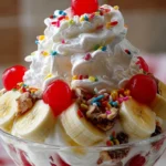Delightful Banana Split Fluff: Easy No-Bake Creamy Bliss 9 Delightful Banana Split Fluff – Easy No-Bake Creamy Dessert First Image