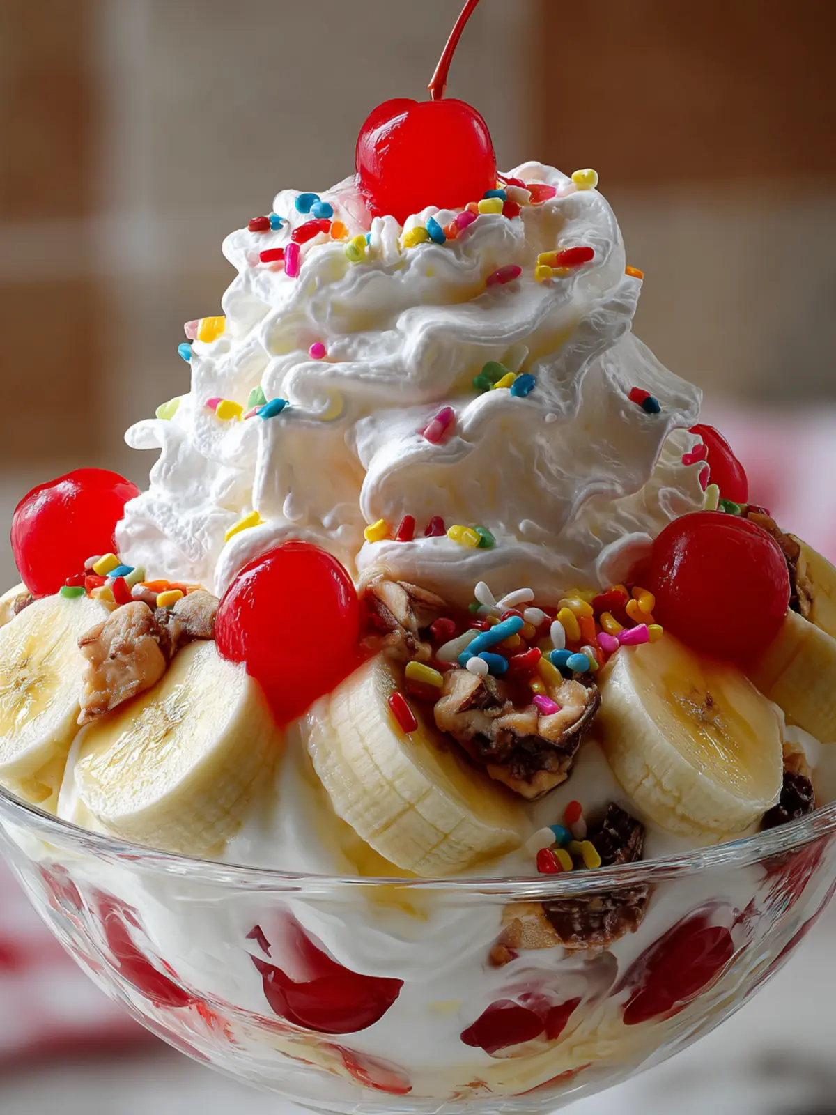 Delightful Banana Split Fluff: Easy No-Bake Creamy Bliss 5 Delightful Banana Split Fluff – Easy No-Bake Creamy Dessert First Image