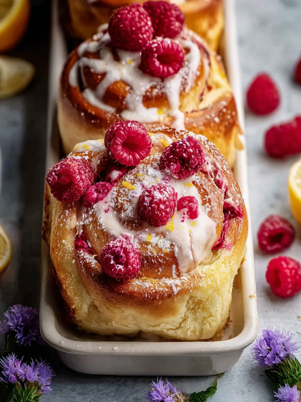 Raspberry Lemon Brioche Rolls: The Best Morning Indulgence 7