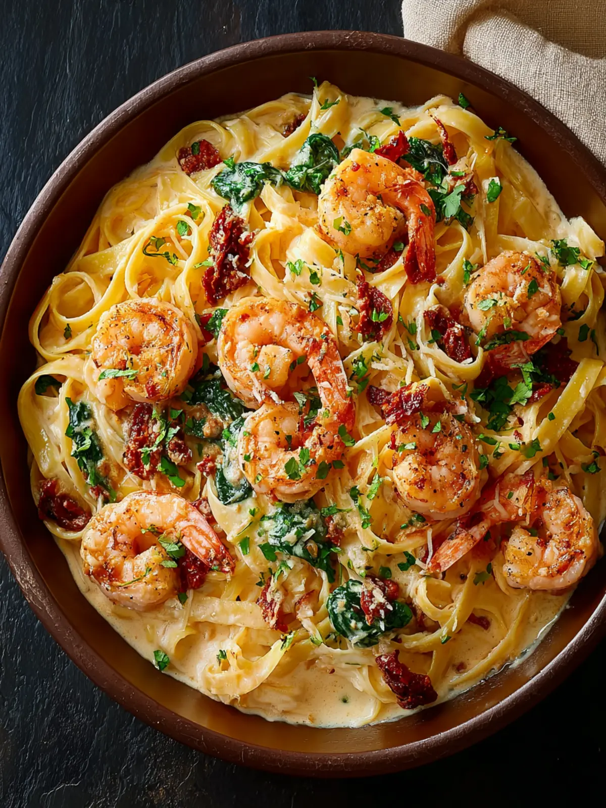 Creamy Sun-Dried Tomato Shrimp Pasta: Indulge in Pure Bliss 5 Creamy Sun-Dried Tomato Shrimp Pasta First Image