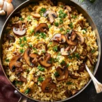 One-Pot Mushroom Rice: Easy Comfort Food for Busy Nights 9 One-Pot Mushroom Rice First Image