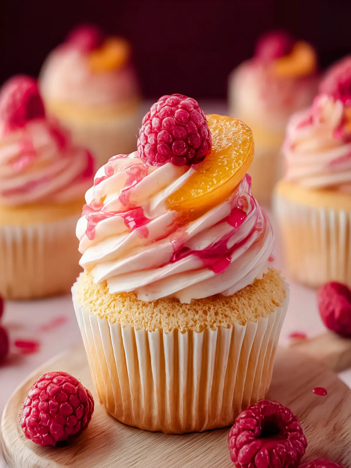 Peach Melba Cupcakes: Irresistibly Sweet Summer Delights 7 u9m1eufwaeo4j612wtps