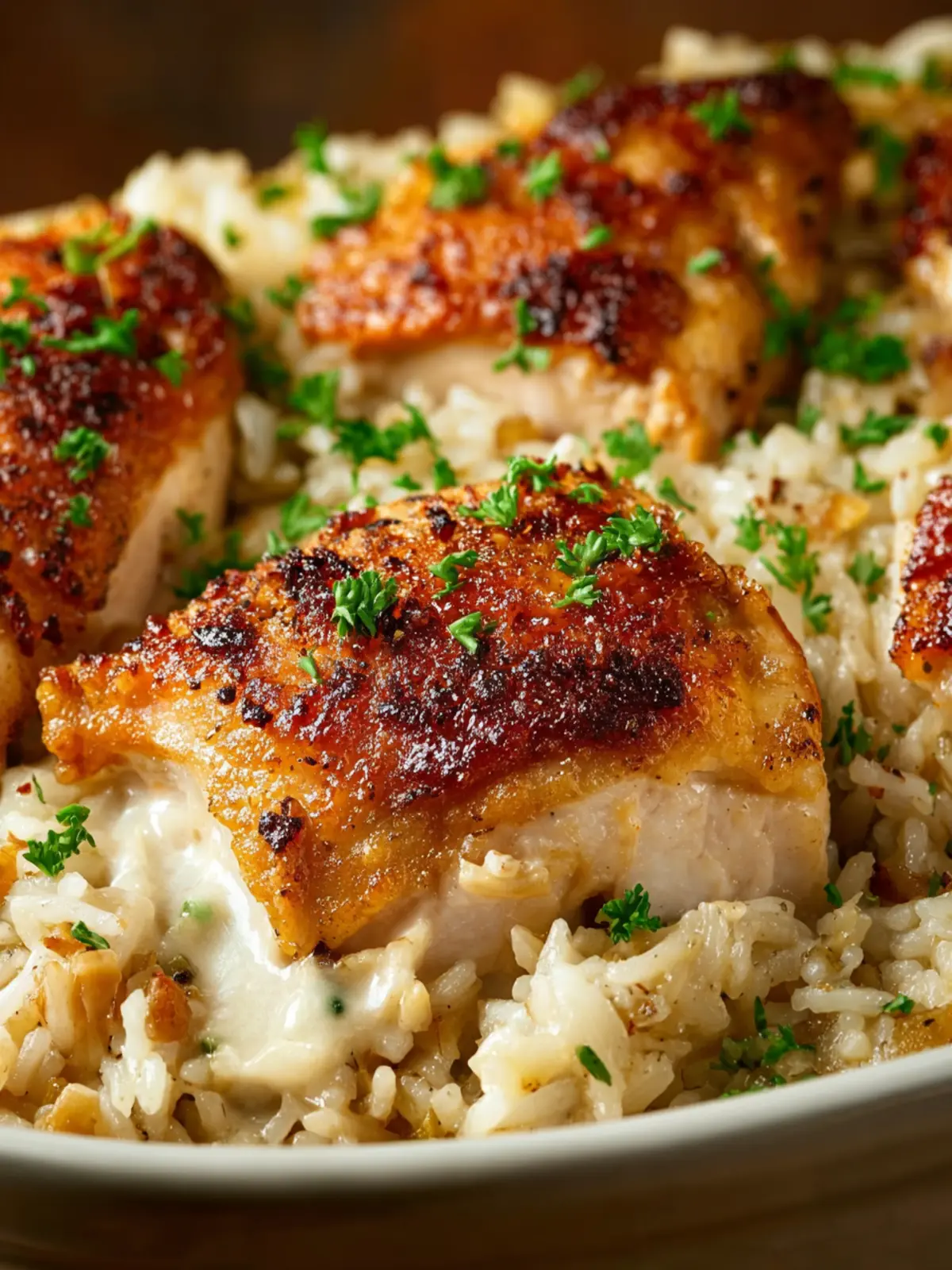 Creamy Baked Chicken and Rice Casserole: Your Indulgent Comfort Food 8