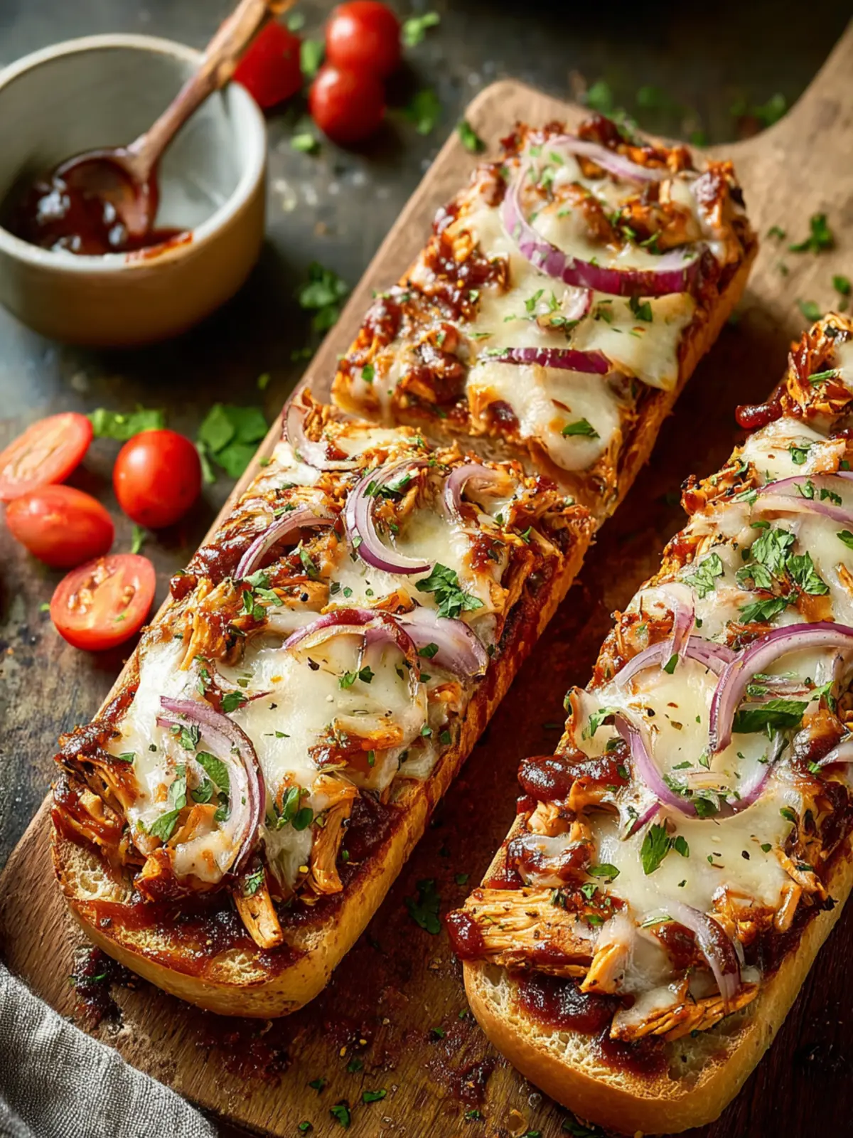 BBQ Chicken French Bread Pizza: Irresistibly Easy & Flavorful 7