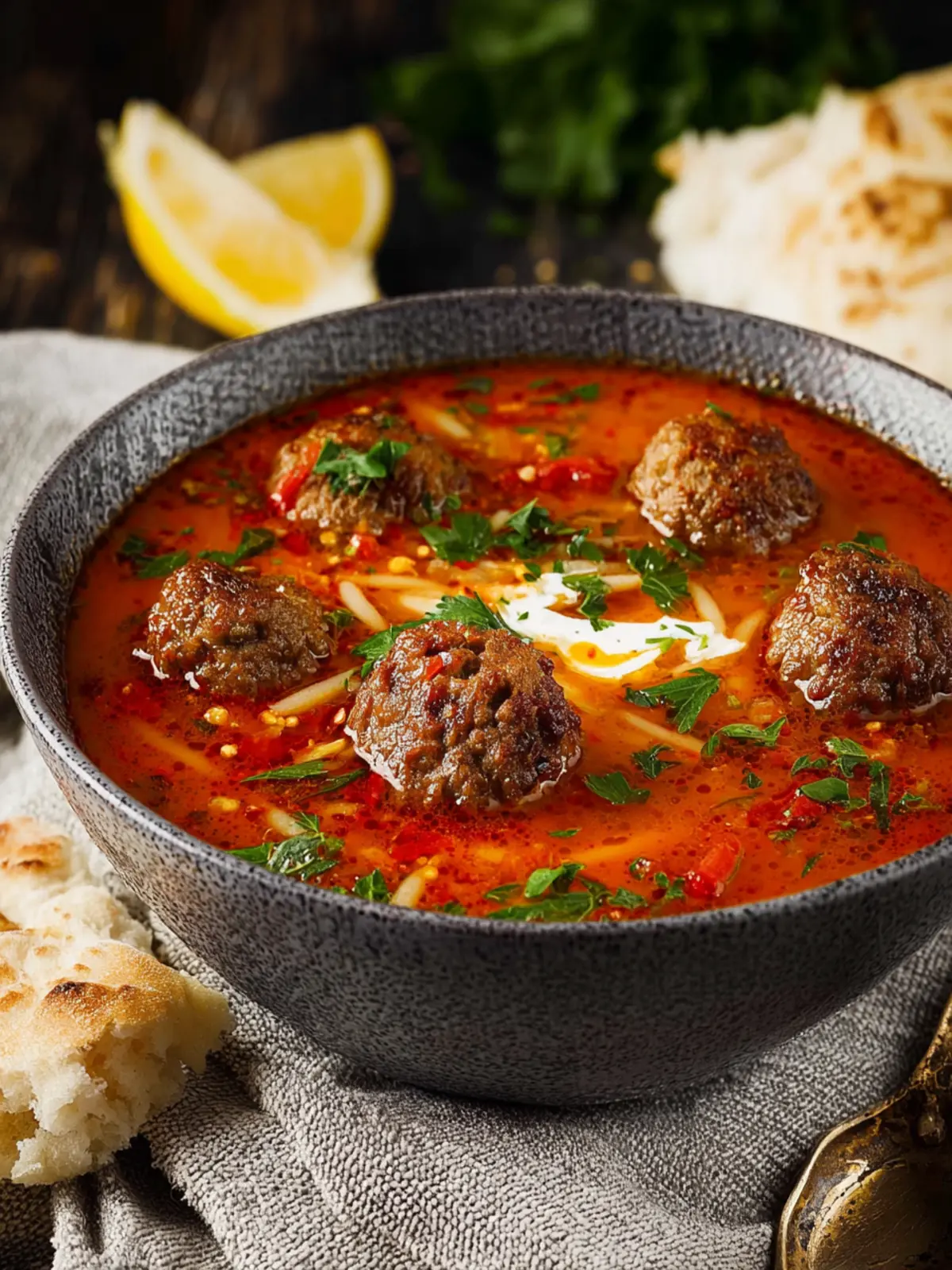Turkish Meatball Soup: Indulgent Comfort in Every Spoonful 5 Turkish Meatball Soup First Image