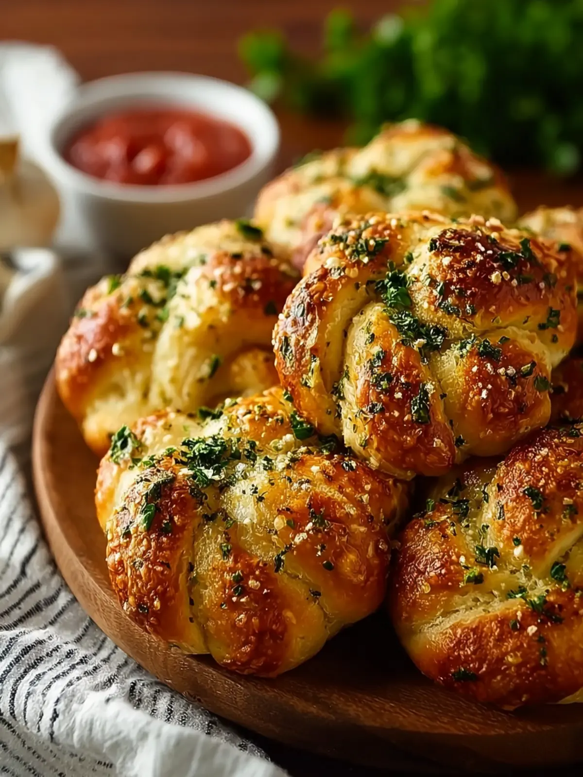 Garlic Knots: Irresistibly Soft and Buttery Homemade Treats 6