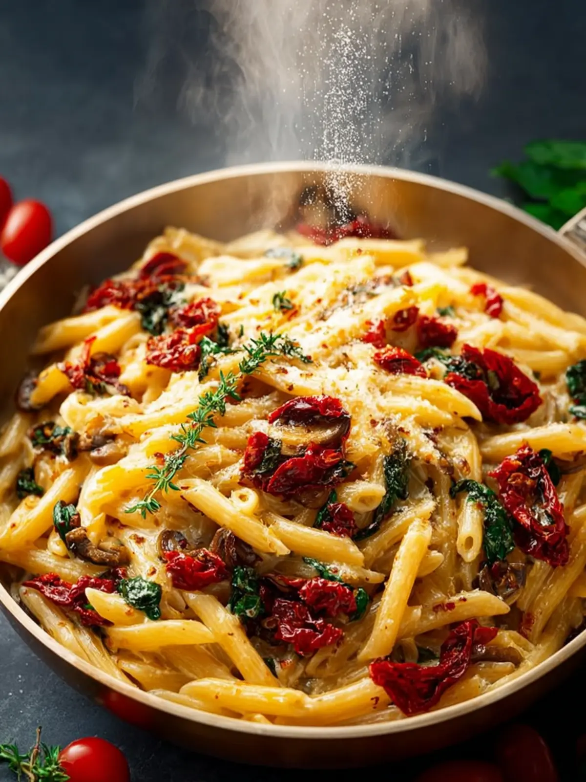 Easy Sun Dried Tomato Pasta: A Creamy, Flavorful Delight 5 Easy Sun Dried Tomato Pasta Recipe First Image