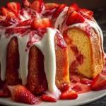Strawberry Cream Cheese Pound Cake: Sweetly Indulgent Bliss 9 Strawberry Cream Cheese Pound Cake First Image