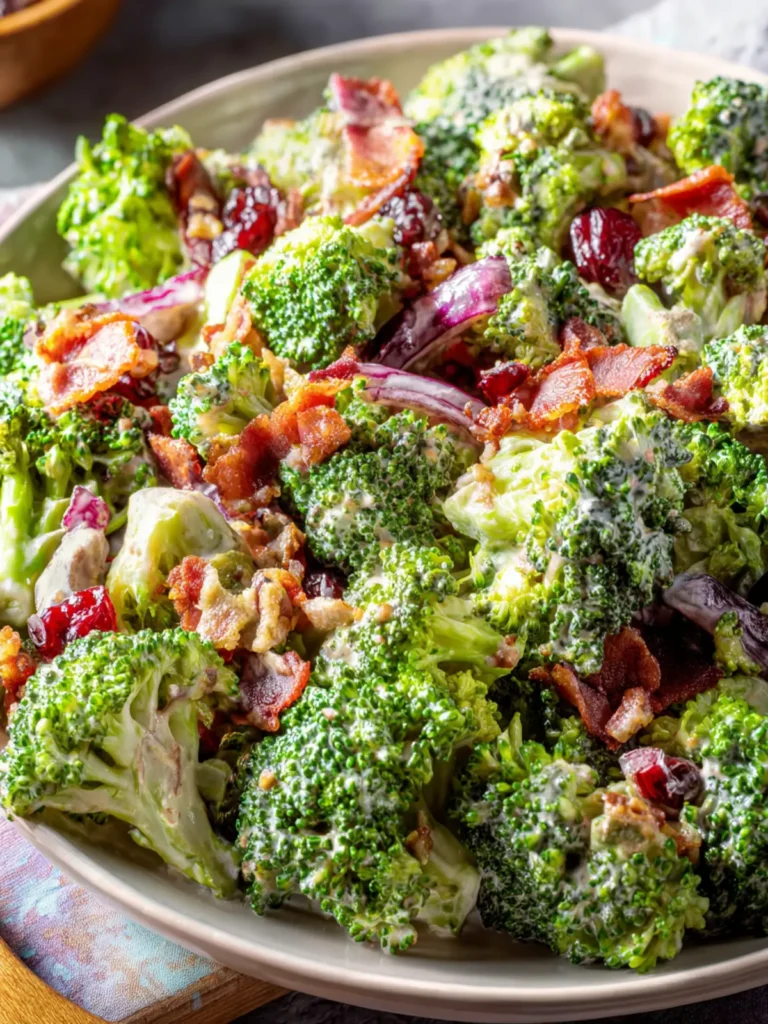 Broccoli Salad Bliss: The Best Zesty Twist You’ll Love