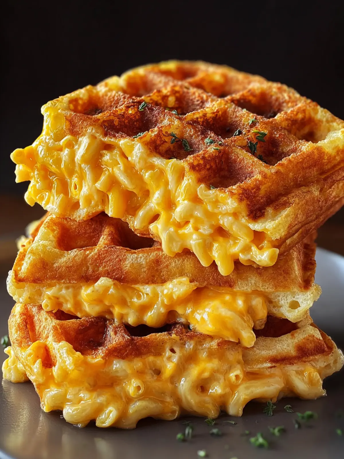 Mac and Cheese Stuffed Waffles: Irresistibly Cheesy Delight 6
