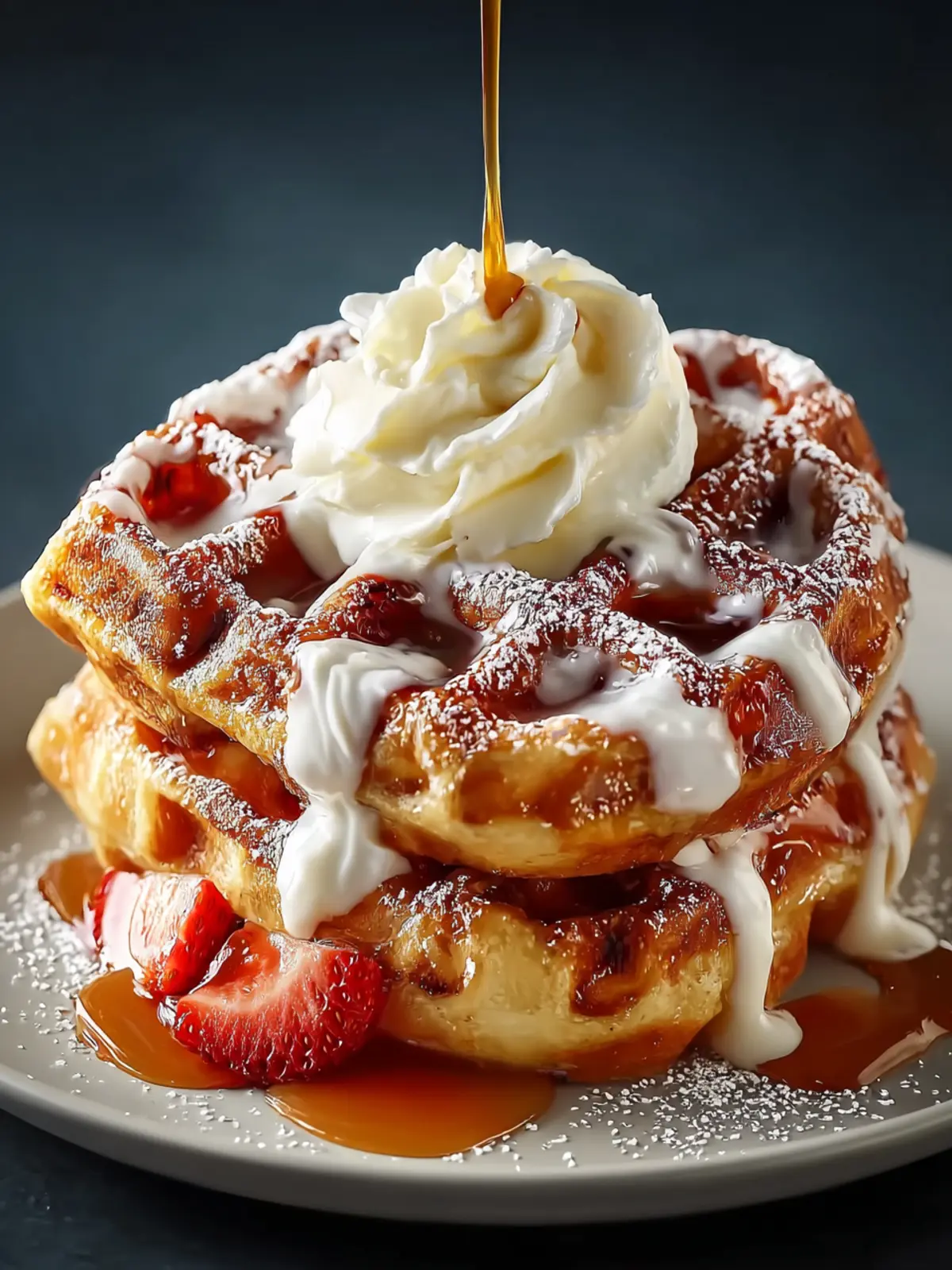 Cinnamon Roll Waffles Cream Cheese: Irresistibly Gooey Delight 8 w1pb4el35izrnfz8ndsu