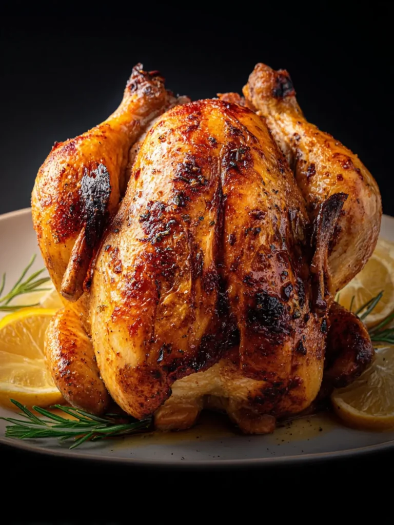 Juicy and Crispy Beer Can Chicken Recipe First Image