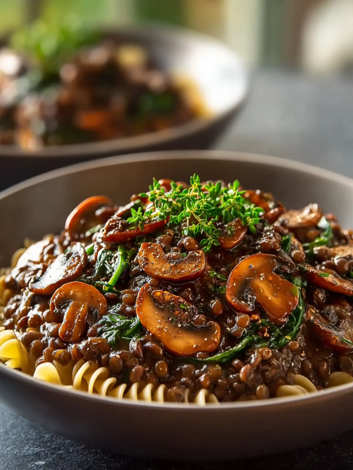 Simple Lentil Mushroom Stroganoff: Easy Comfort in Every Bite 6