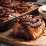 Vegan Chocolate Cinnamon Rolls: Indulge in Gooey Goodness 9 Vegan Chocolate Cinnamon Rolls First Image